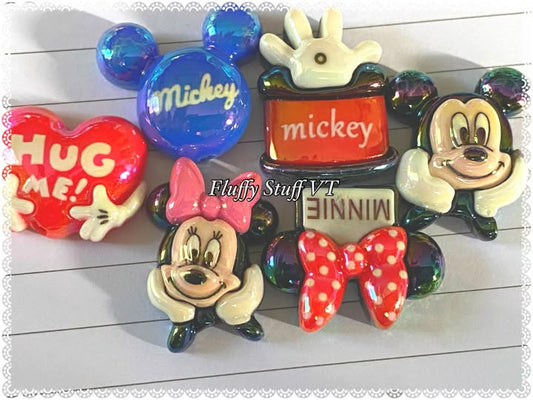 18mm+ ultra glossy mouse bead mix character