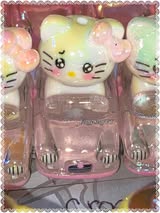 35mm Sanrio character in glow in the dark cars.