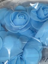 37mm foam flat back roses.