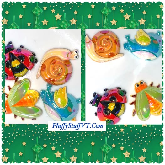 18+mm adorable bug beads (they fit pens)