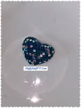18mm glass rhinestone hearts