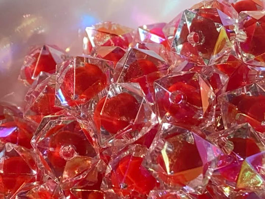 16mm double layer hex bead