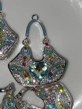 32mm fancy rhinestone purse.