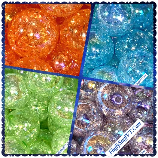 16mm crackle bead.