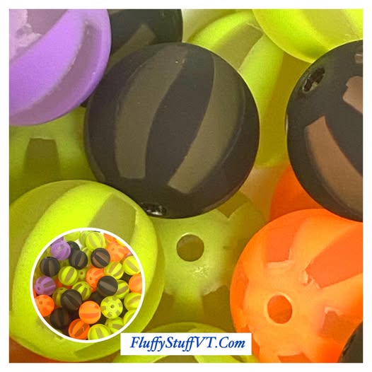 16mm soft touch Halloween beach all bead mix