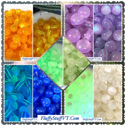 16mm lumi glow strip glaxay bead.