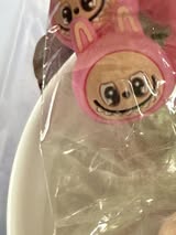 30mm big fat 3D labubu rubber head