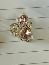 18mm metal rhinestone and gem beads