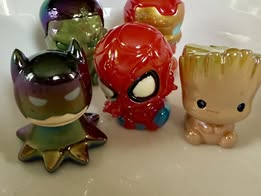 33mm excellent quality superhero focal beads