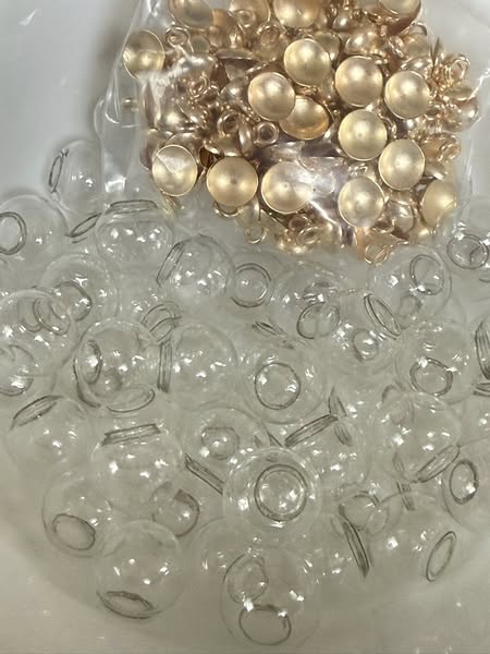 16mm Make your own glass pendant shaker