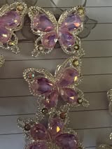 21mm prettiest metal and gem butterfly ever made💕