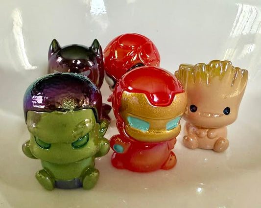 33mm excellent quality superhero focal beads