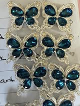 21mm prettiest metal and gem butterfly ever made💕