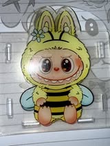 Labubu slide together pencil bin. Design on both sides