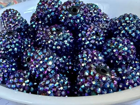 18mm acrylic rhinestone beads