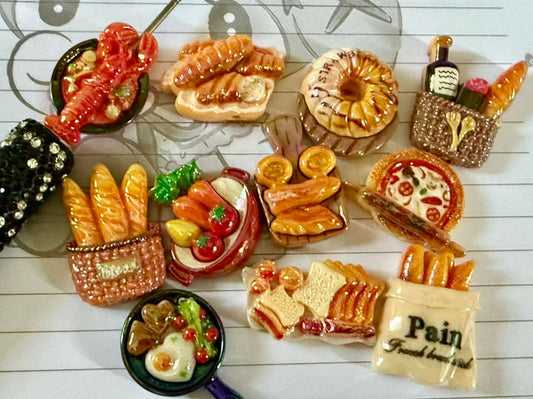 30mm and smaller super glossy food beads