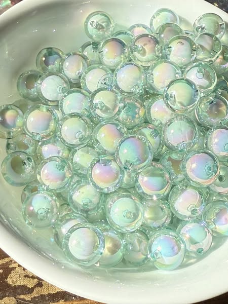16mm double layer clear with colored center