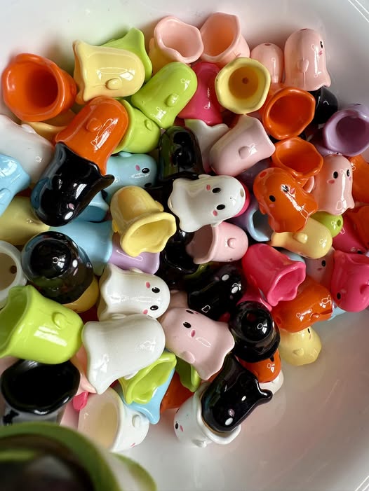 16mm sheet ghost beads.