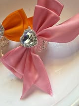 22mm fancy sugar and rhinestone bead with a stunning silver crown.