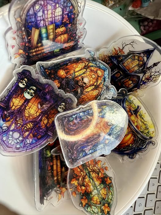 8cm double sided acrylic