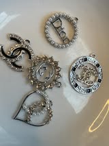 Designer metal charms