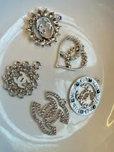 Designer metal charms