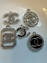 Designer metal charms