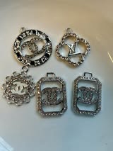 Designer metal charms