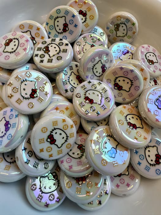24mm LV HK double sided flat bead