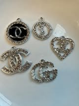 Designer metal charms