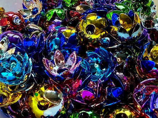 16mm metallic color bead cover