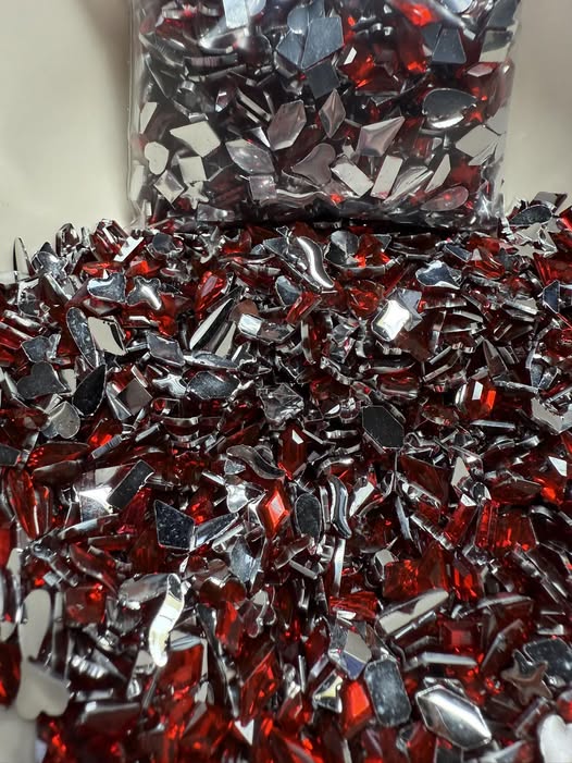 1cm-2cm multiple shape rhinestone flat back charms