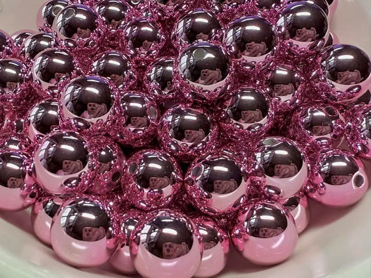16mm Metallic Color Beads for Beadable Pens & Crafts | Fluffy Stuff VT