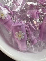 50mm silicone tumbler charm with hardware