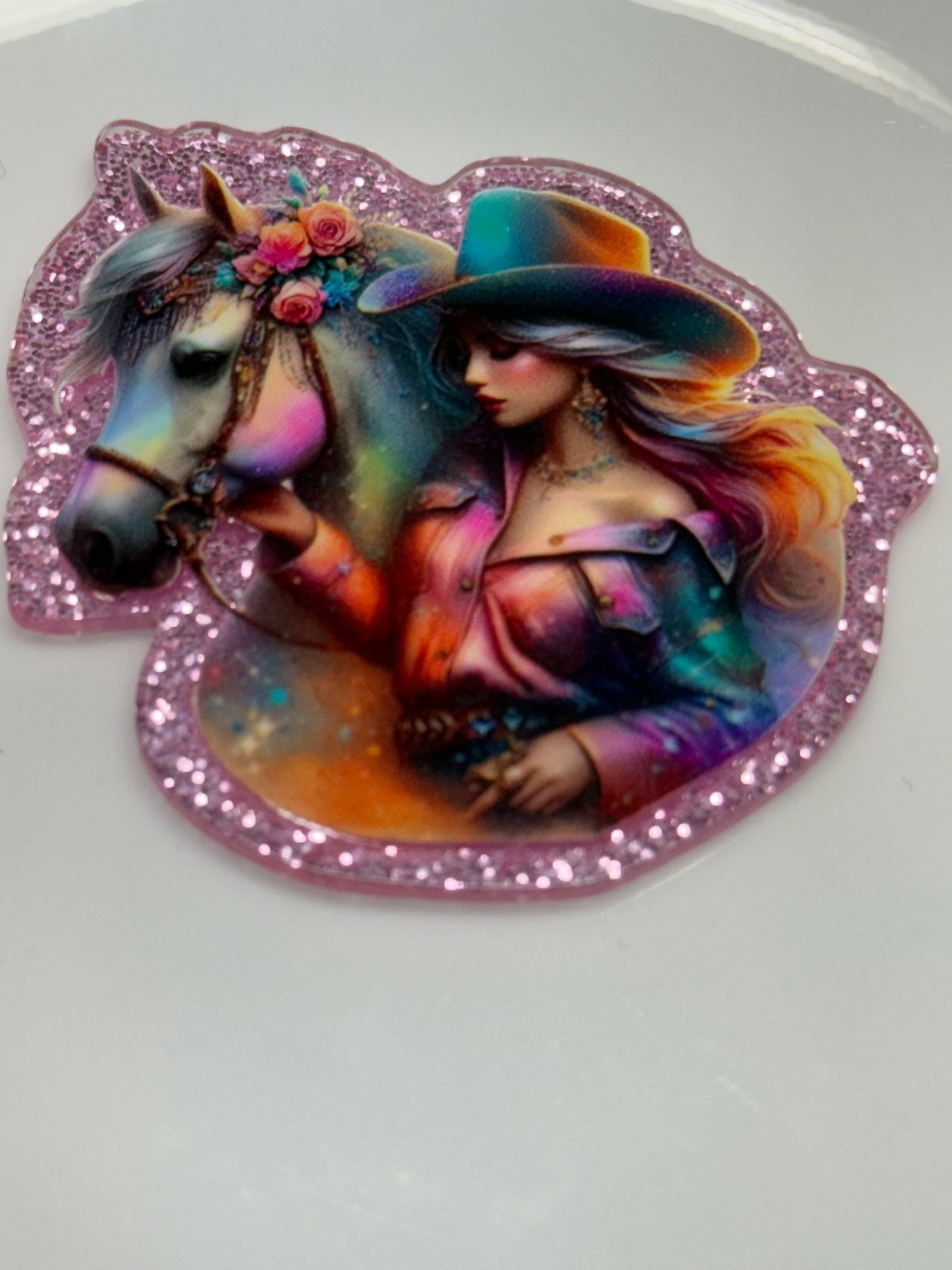 badge reel glitter acrylics new 12/22/25, 12/27/25, 1/2/26