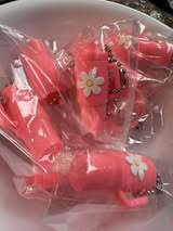 50mm silicone tumbler charm with hardware