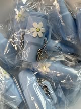 50mm silicone tumbler charm with hardware