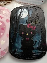 44mm HK dog tag double sided quality acrylic pendant