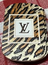 44mm designer double sided dog tag pendants