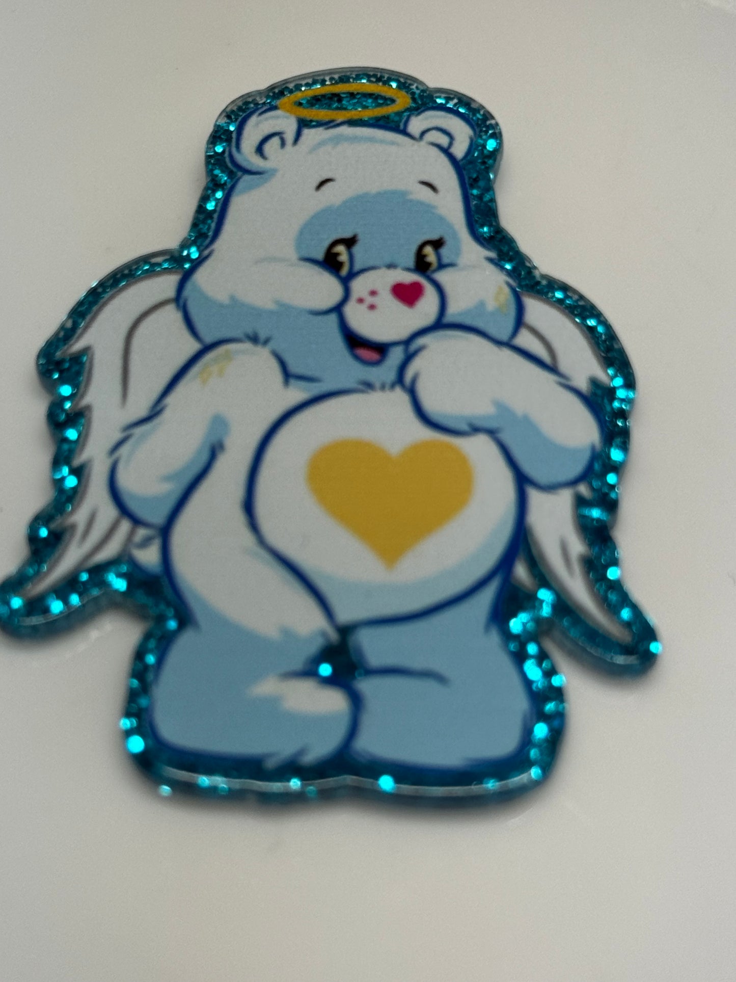 badge reel glitter acrylics new 12/22/25, 12/27/25, 1/2/26