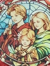 4cm double-sided stained glass acrylics