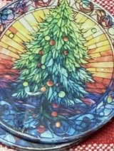 4cm double-sided stained glass acrylics