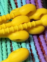 8.5” sperm head silicone zip ties