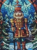 4cm double-sided stained glass acrylics