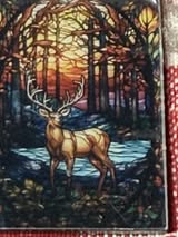 4cm double-sided stained glass acrylics