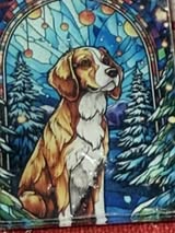 4cm double-sided stained glass acrylics