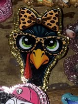 Badge reel acrylic flat backs