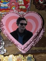 Badge reel acrylic flat backs