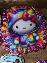 Badge reel acrylic flat backs