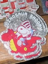 Badge reel acrylic flat backs